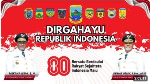 UPACARA BENDERA HUT KEMERDEKAAN KE-80 RI PROVINSI PAPUA TENGAH